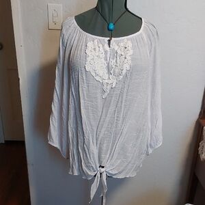 White Lace Top